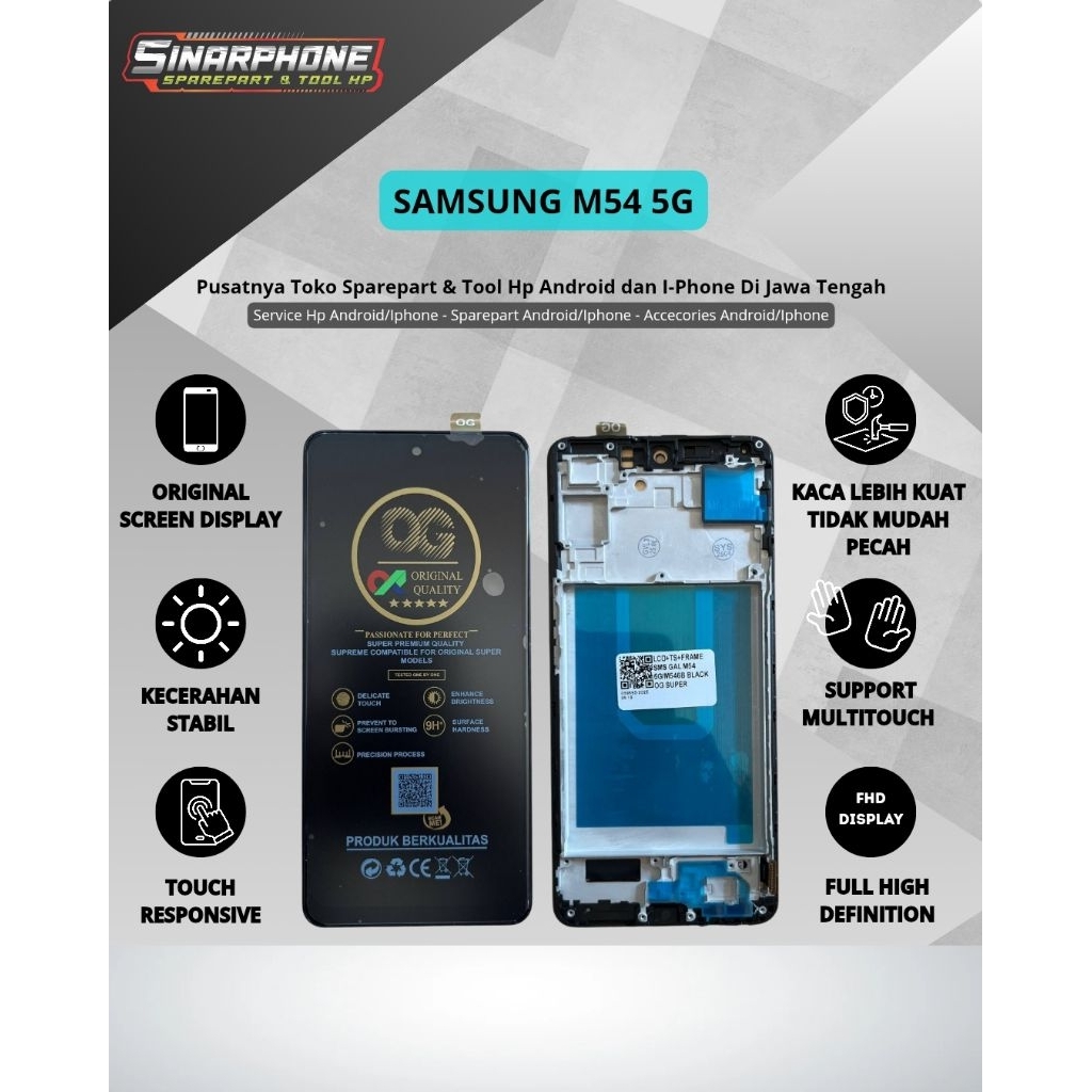 LCD SAMSUNG M51/SAMSUNG M52 5G/SAMSUNG M53 5G/SAMSUNG M54 4G