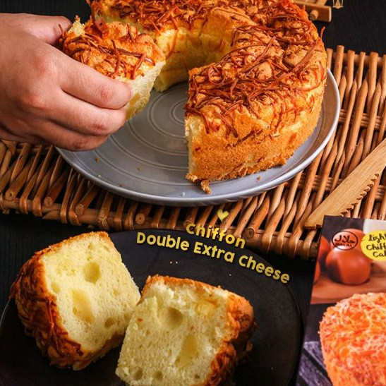 

CHIFFON DOUBLE CHEESE JAKARTA CHEESE FACTORY