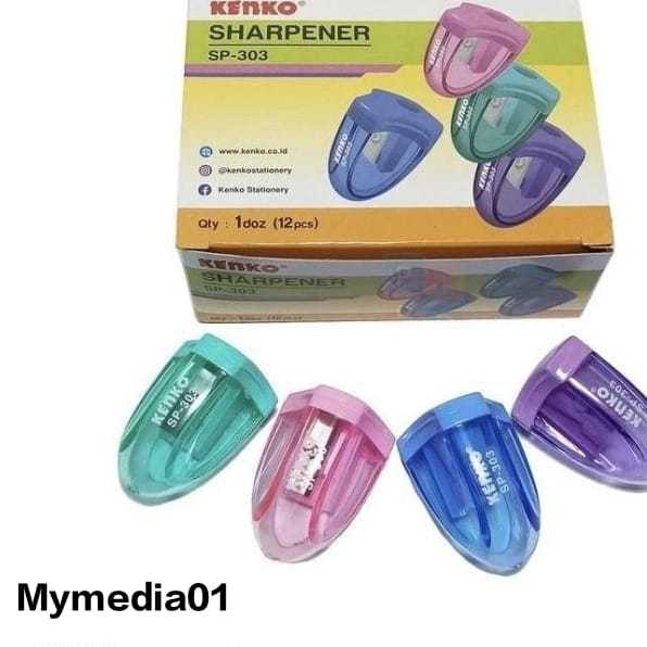 RAUTAN PENSIL KENKO SP-303 RAUTAN KENKO PUTAR GROSIR 12PCS TERMURAH