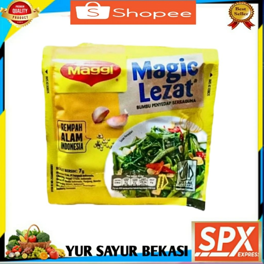 

Bumbu Masak Magic Lezat 7gr.