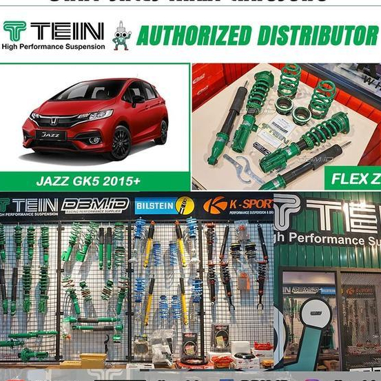 Tein Coilover type Flex Z Honda Jazz GK5 2015