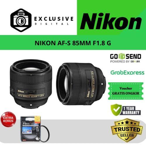 LENSA NIKON AF-S 85MM F1.8 G / NIKON AF-S 85MM F1.8 G