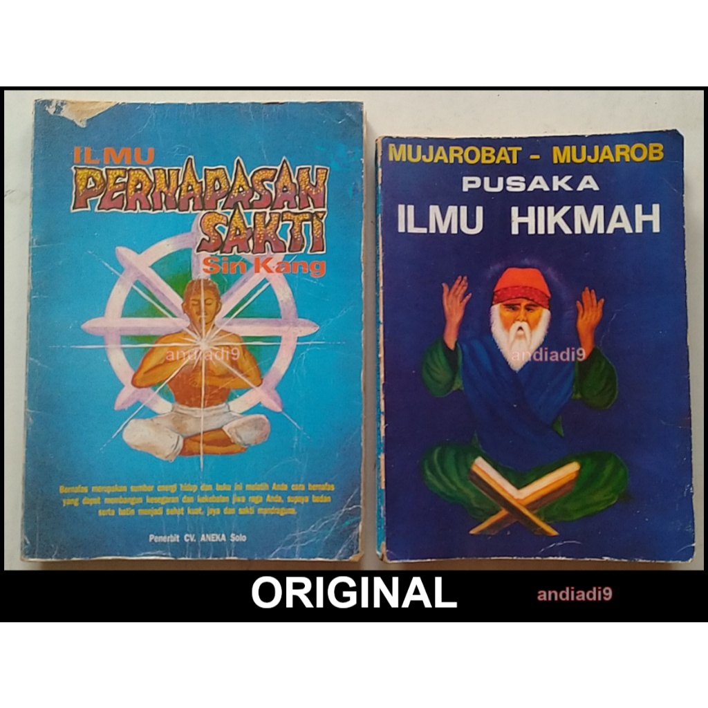 BUKU ILMU PERNAPASAN SAKTI SIN KANG YAN BARTHANO L. 1992 MUJAROBAT MUJAROB PUSAKA ILMU HIKMAH H. NUR