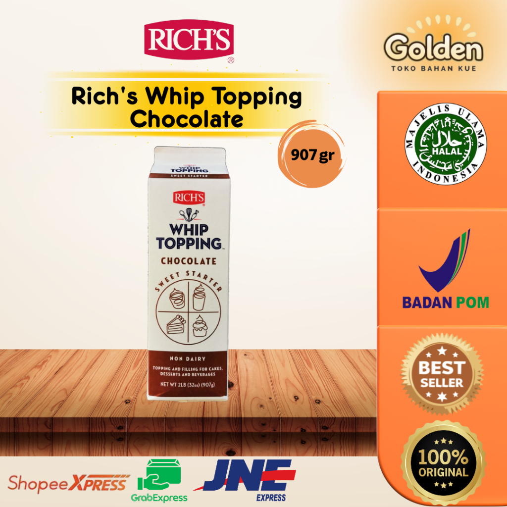 

Rich's Whip Topping Chocolate 907 gr