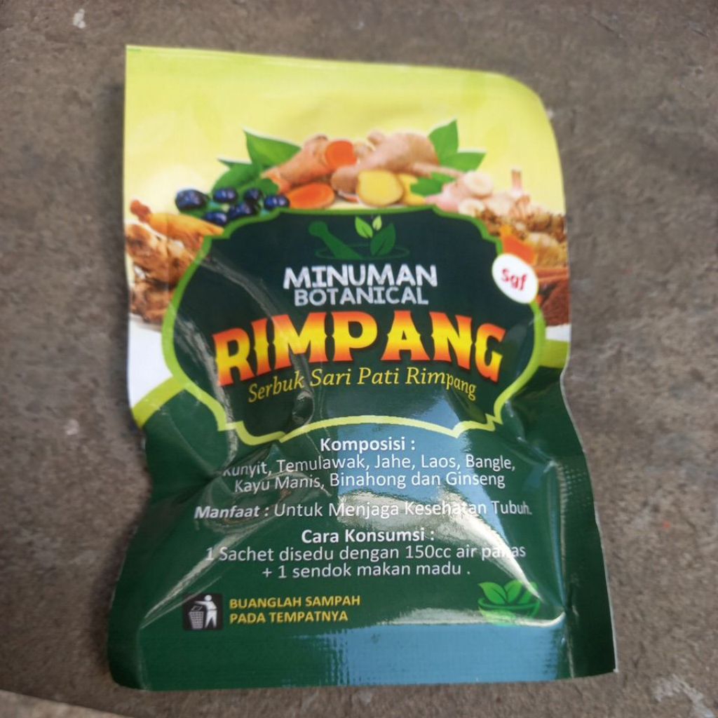 

Rimpang sari pati rimpang