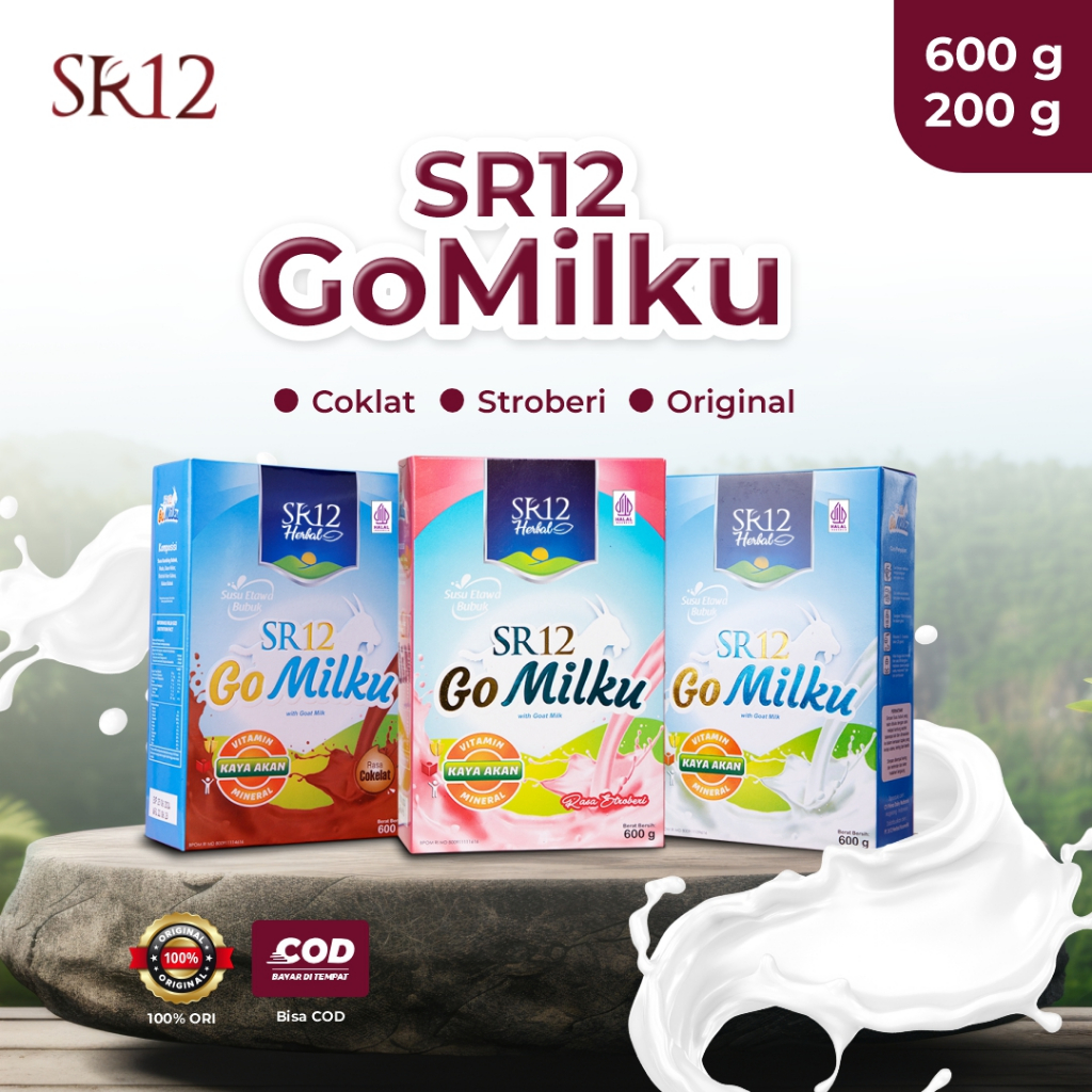 

Susu Kambing Etawa Premium SR12 - Booster Asi & Menyehatkan Lambung BPOM