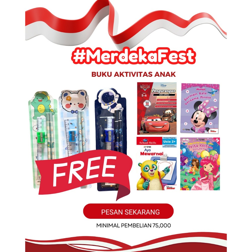 

FREE PAKET PENSIL BUKU AKTIVITAS ANAK