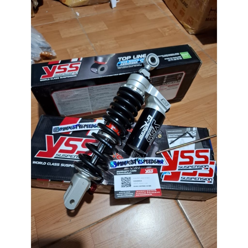 Shock Sok YSS G Racing Vario 125/150, Scoopy, BeatSize 330mm