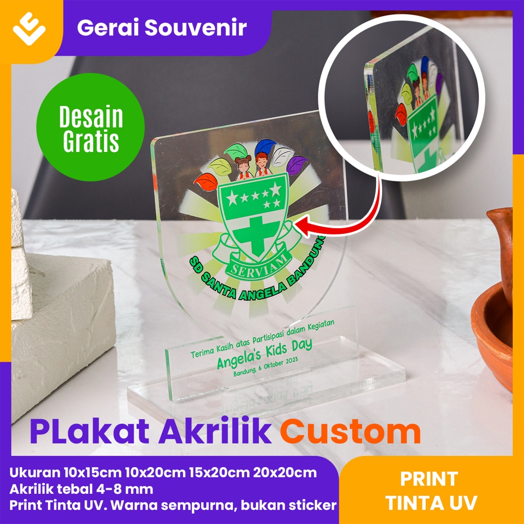 

PLAKAT AKRILIK CUSTOM DESAIN KADO HADIAH UNIK ULANG TAHUN HARI SPESIAL PENGHARGAAN WISUDA