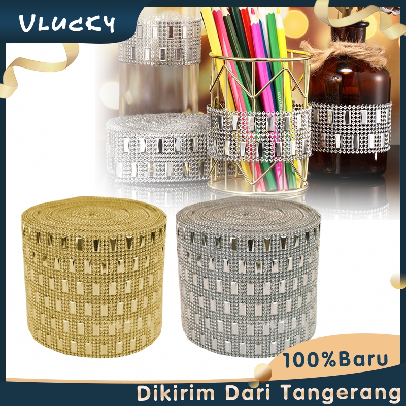 

1 Roll Diamond Motif Rantai Dekoratif Cocok Untuk Kerajinan DIY