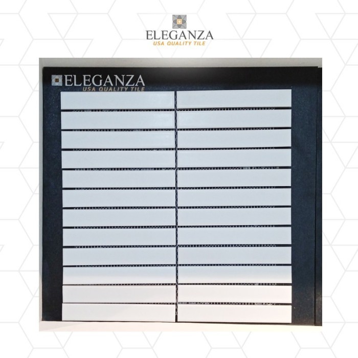 Mosaic Eleganza Type 22F801M - Mosaic Mozaik Keramik Dinding Interior Stripe