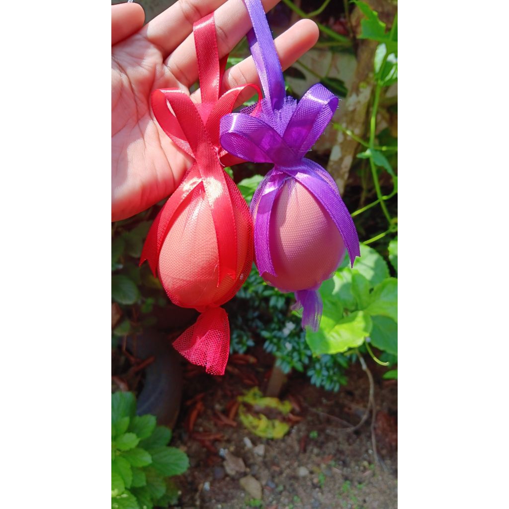 

tempat telur kain tile polos untuk aqiqah/tasyakuran