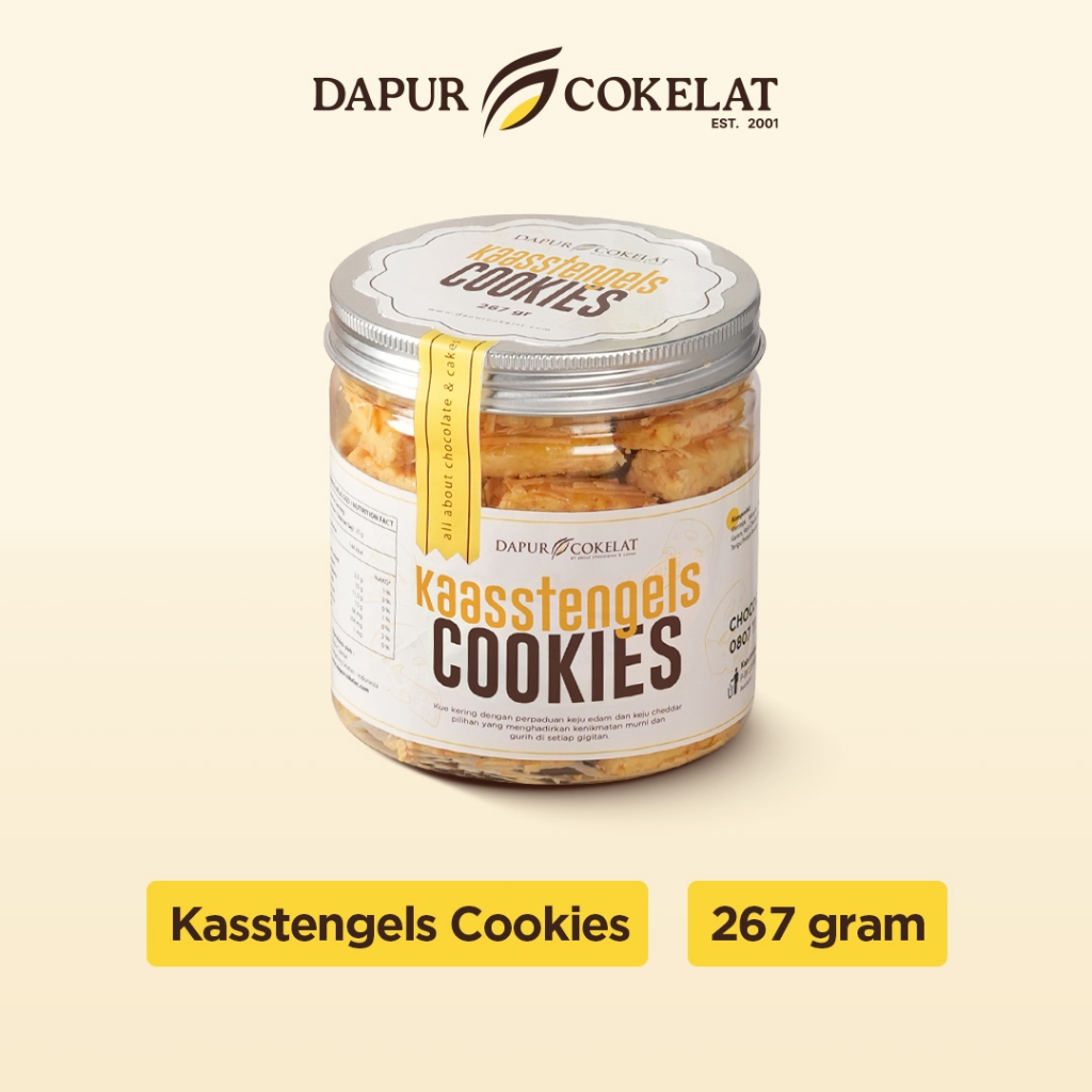 

DAPUR COKELAT - Kaasstengels Cookies Premium | Cemilan Kue Kering Tanpa Pengawet