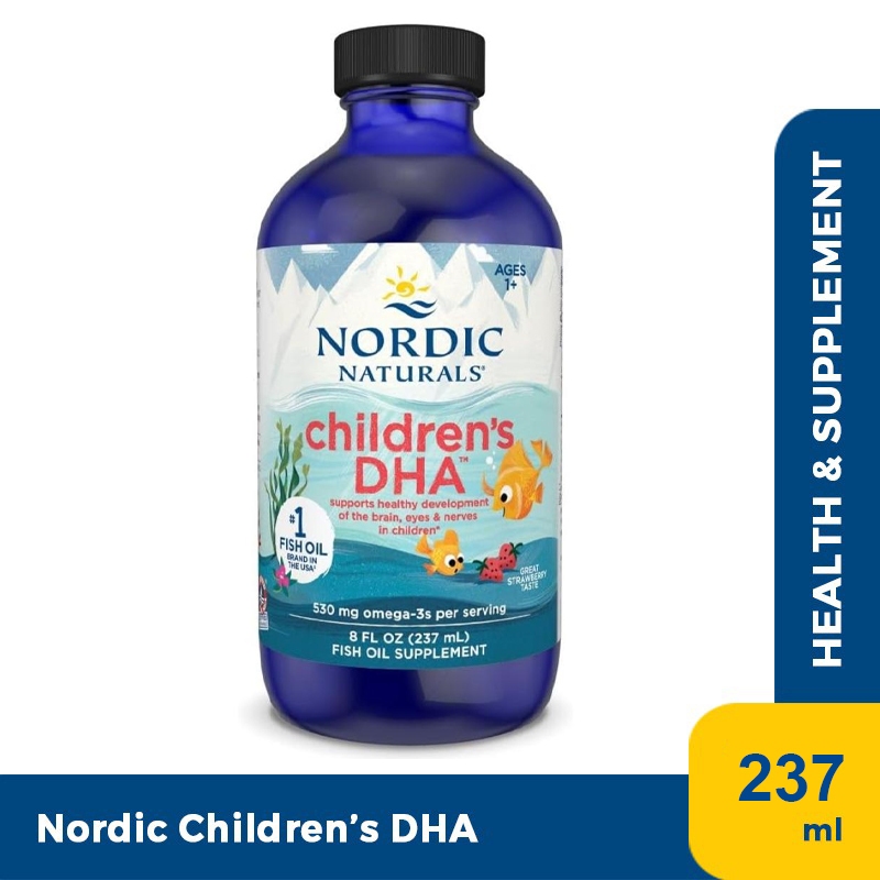 NORDIC NATURALS CHILDREN DHA ARCTIC COD LIVER OIL 237 ML