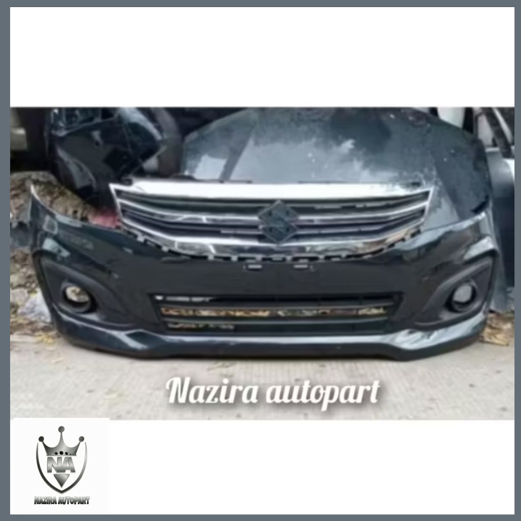 bemper depan ertiga 2016 2017 original full set (barang baru)