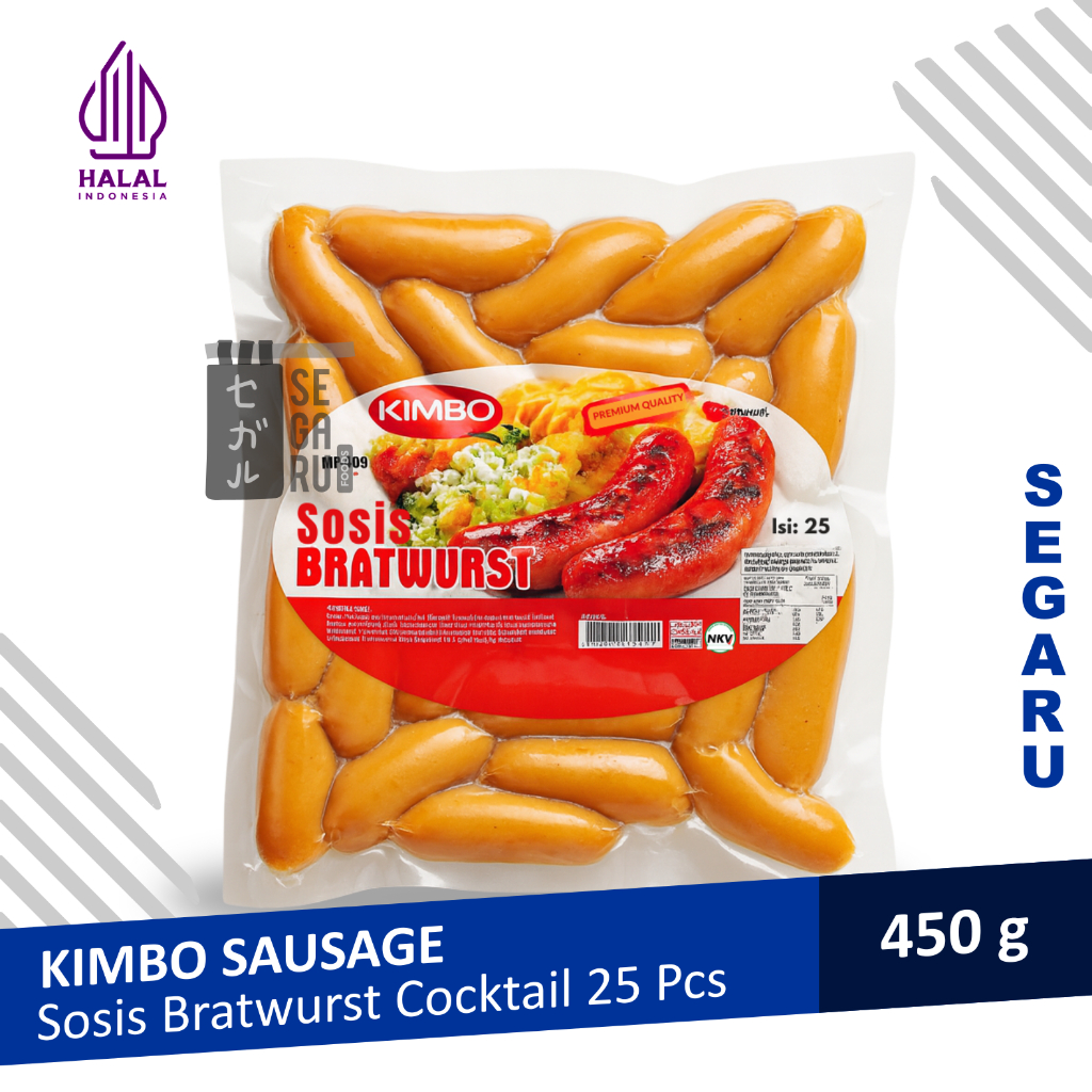 

KIMBO Sosis Cocktail Bratwurst 25 pcs 450 gram
