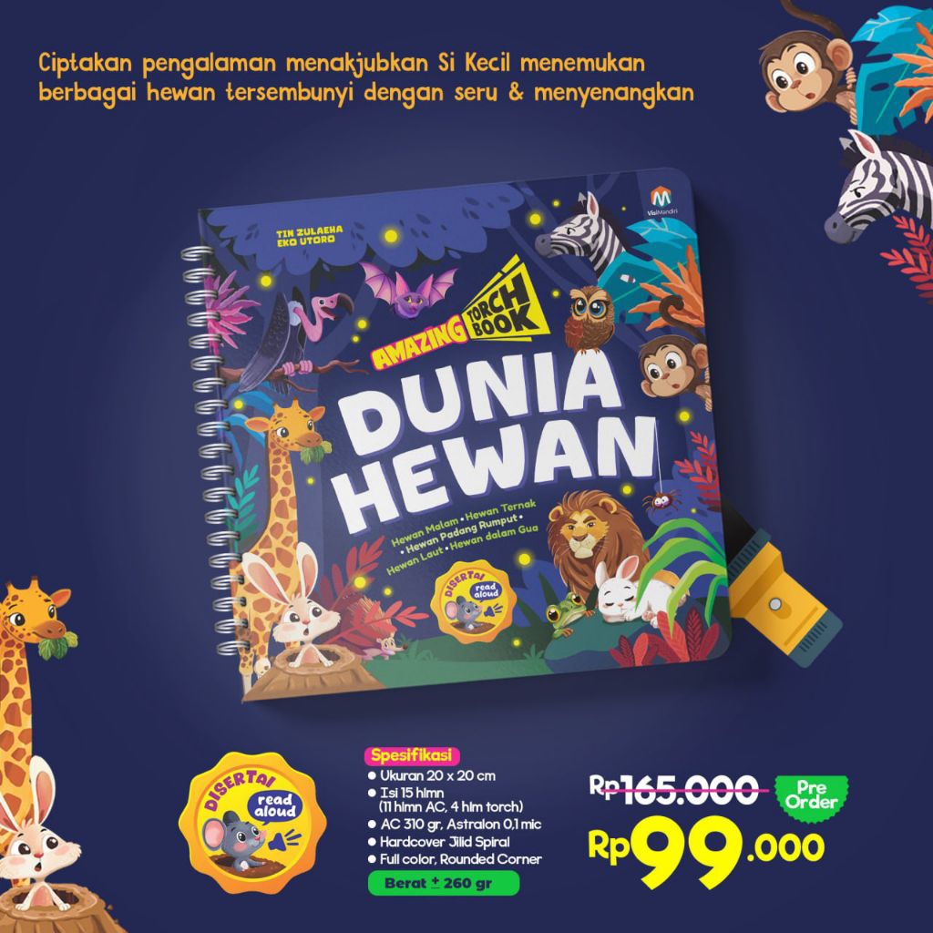Amazing Torch Book: Dunia Hewan