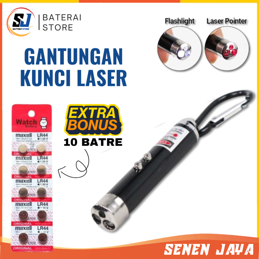 TERMURAHGantungan kunci laser mini/ Laser Jarak jauh/ Laser Merah/ Senter Laser/ Laser Tembak 1 pcs