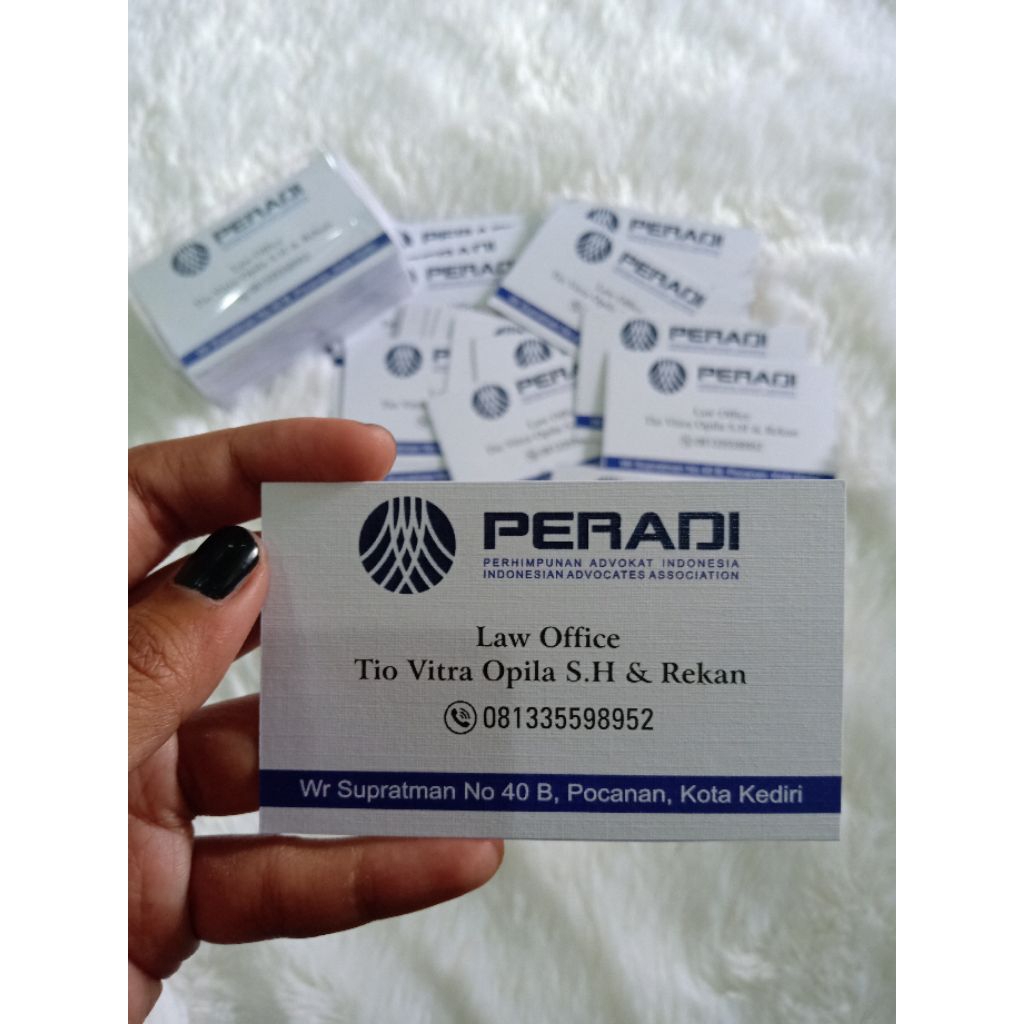 

Kartu Nama Custom isi 100 PCS