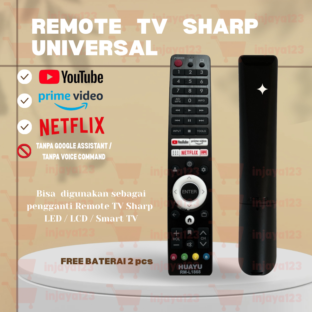 Remote TV Sharp Universal