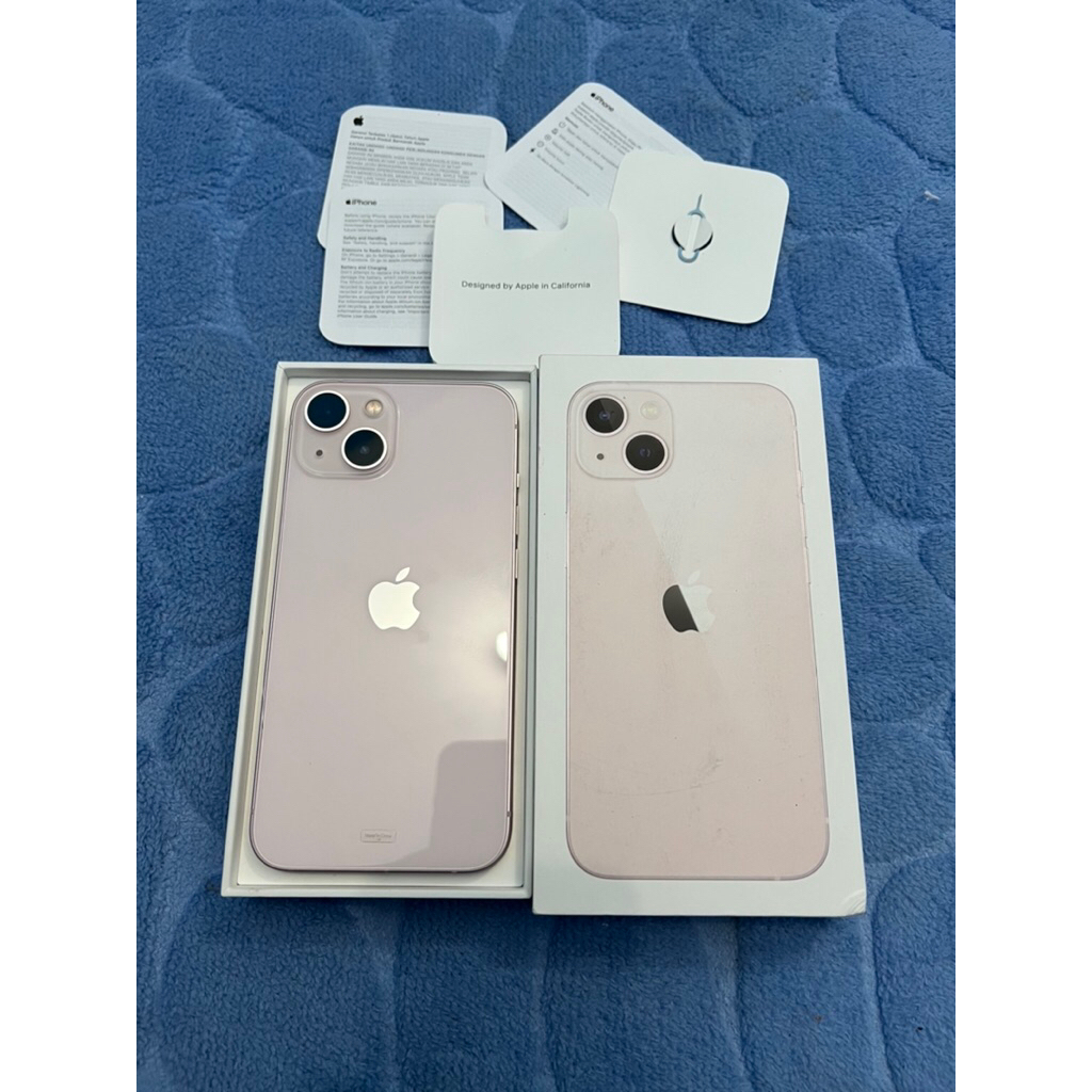 iphone 13 256gb pink ibox fulset original second likenew