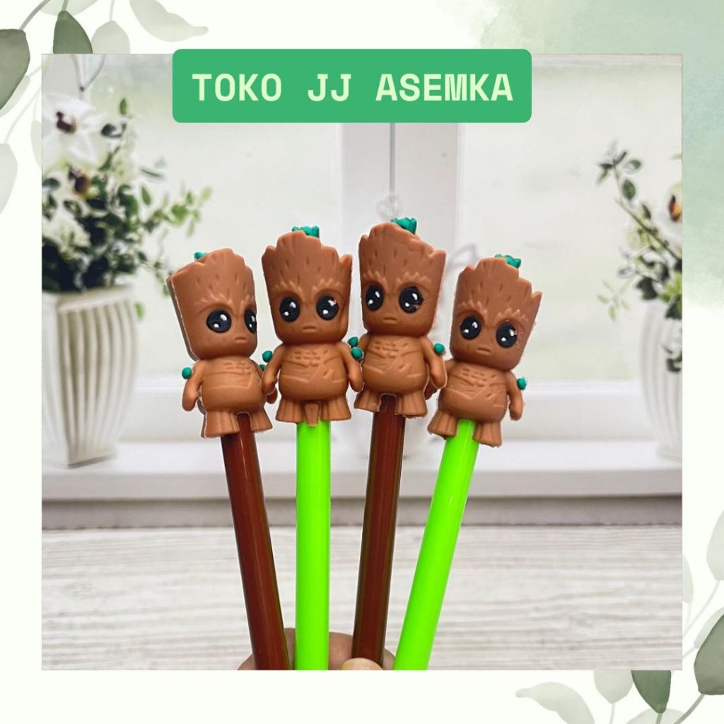 

PULPEN GEL BABY GROOT LUCU UNIK KARAKTER ALAT TULIS SEKOLAH MURAH COD