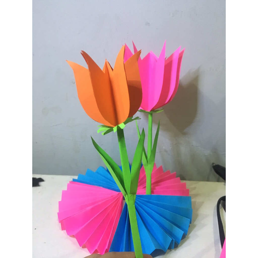 

Origami Bunga Tulip/ Hand craft/ Kertas Origami