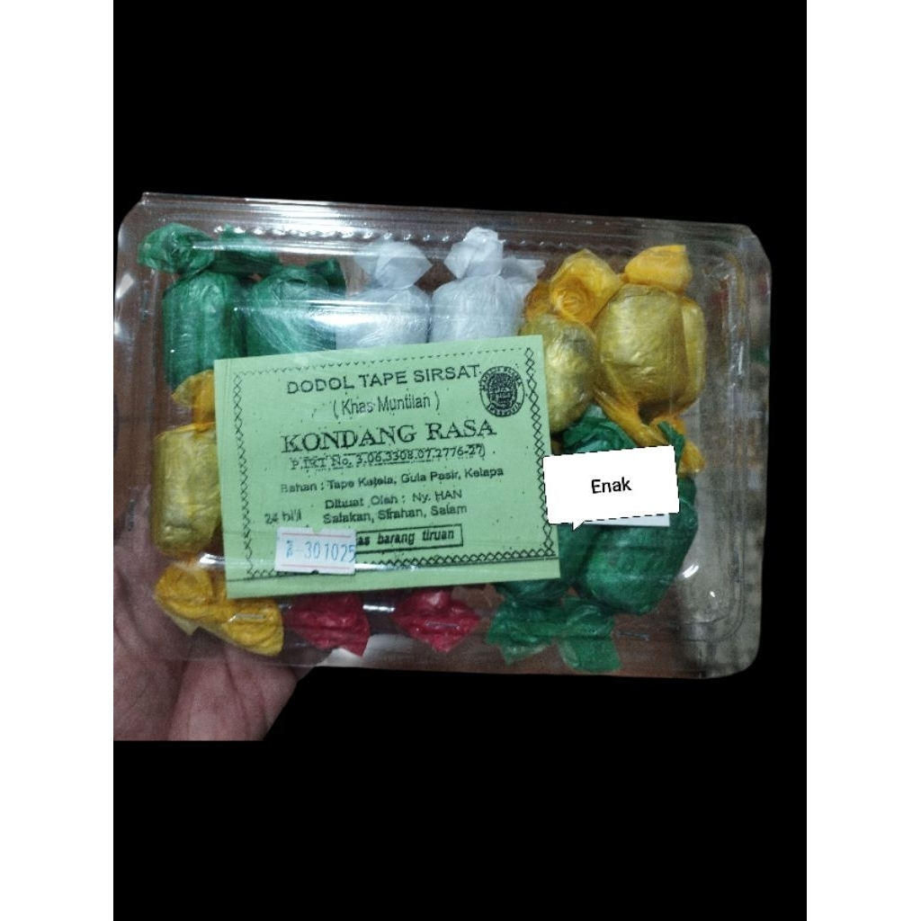 

Dodol Tape Sirsat Oleh oleh khas Magelang