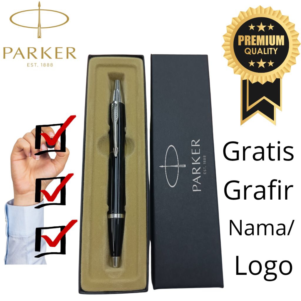 

Pulpen parker im super quality gratis ukir Grafir nama