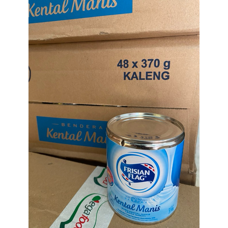 

SUSU BENDERA KALENG PUTIH 370 gr | SUSU CAP BENDERA PUTIH / susu kaleng