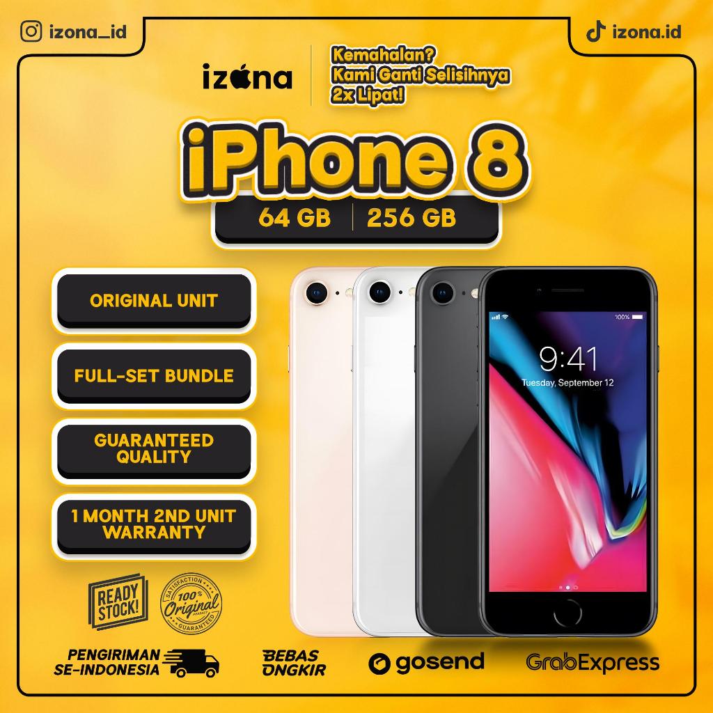 IPHONE 8 64 256GB SECOND INTER IBOX ORIGINAL FULLSET IZONA