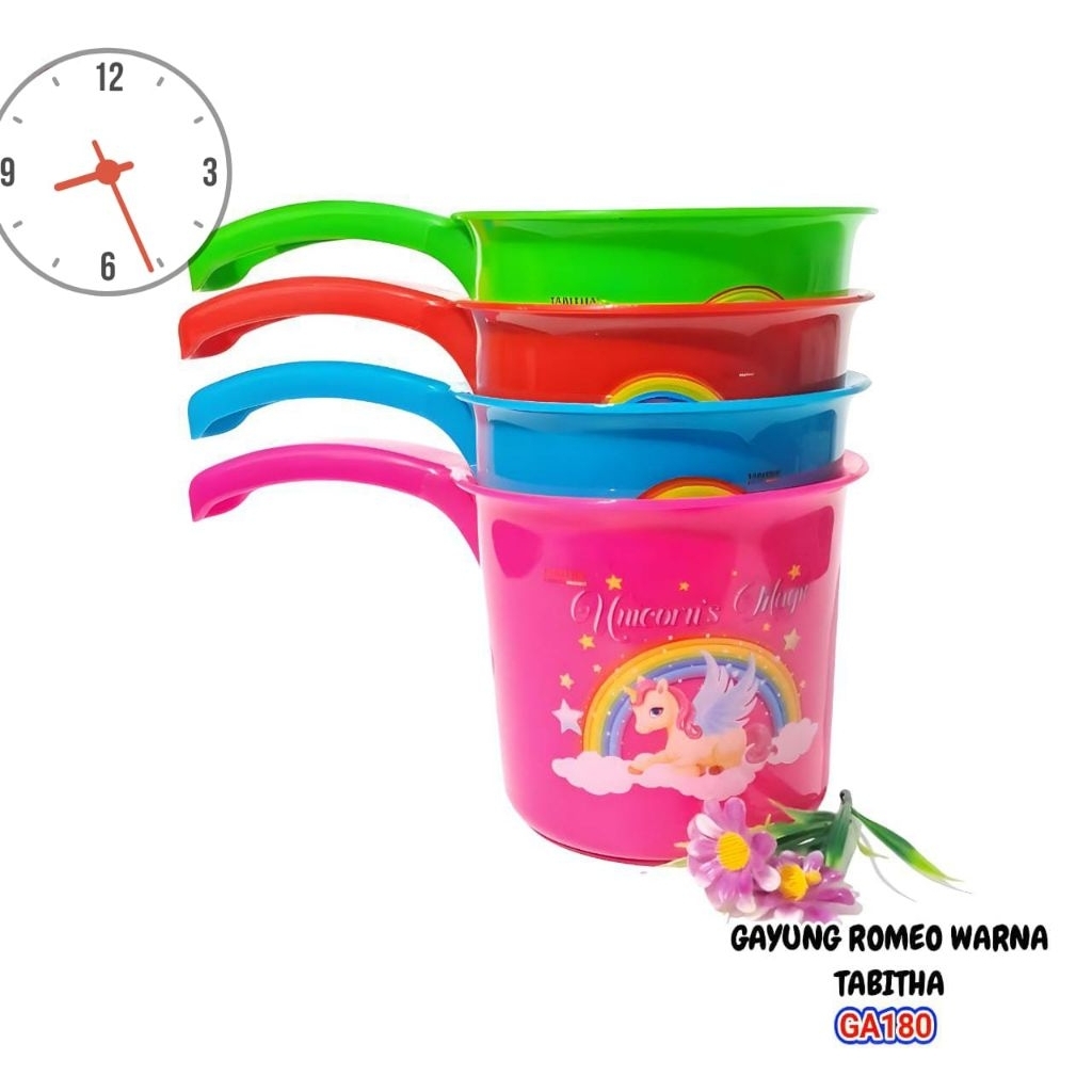 Gayung tabitha romeo printing warna dikirim random