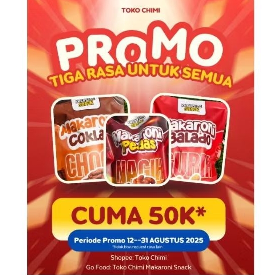 

PROMO - TIGA RASA UNTUK SEMUA