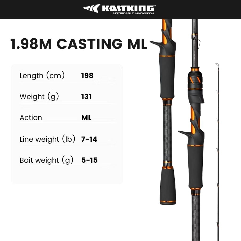 Kastking Royal Legend 2 Rod 198