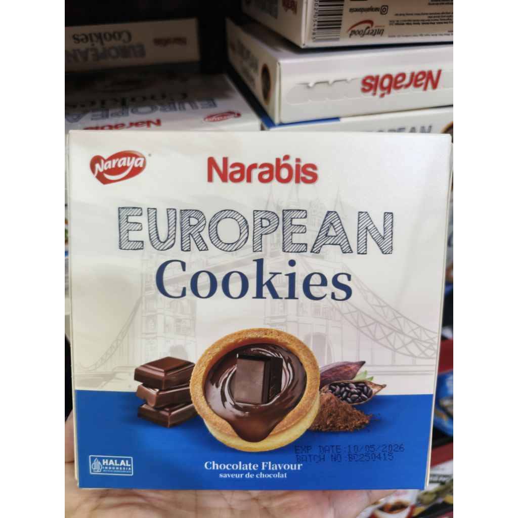 

Naraya Narabis European Cookies 50gr