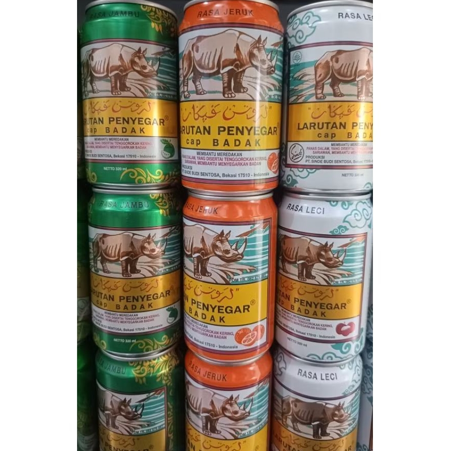 

(ABDILA) Larutan Kaleng Cap Badak 320 ml