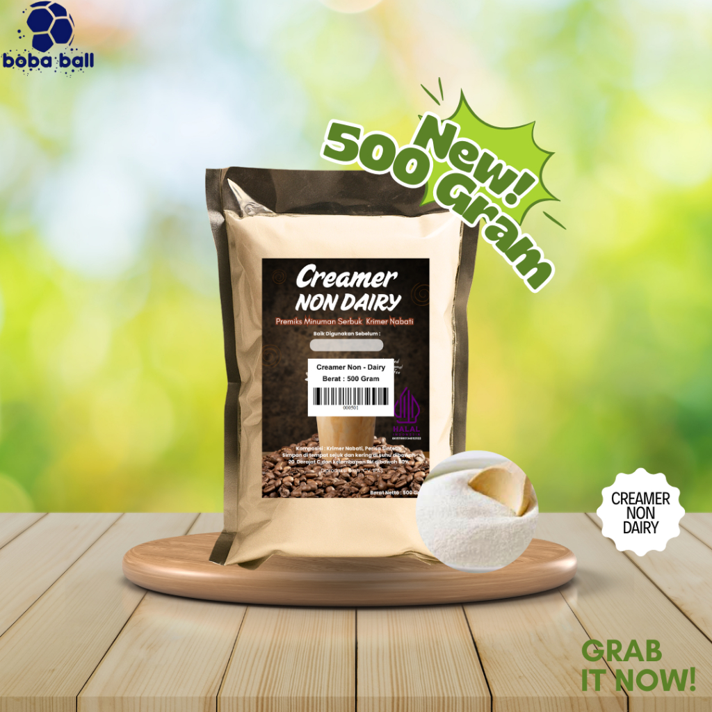 

Premium Creamer Non Dairy Fat 32+ | Bubuk Krimer Pengganti Susu | Creamy Coffee