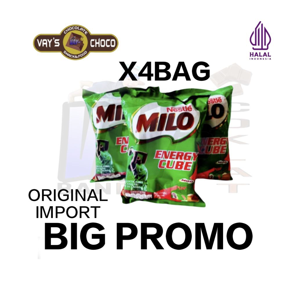 

(READY) MILOO CUBE 100 X4BAG