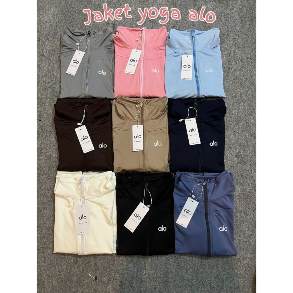 JAKET YOGA  ALO SPORT SLIMFIT VIRALL
