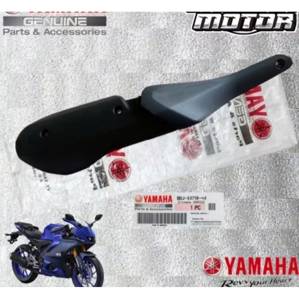 COVER KNALPOT R15 V4 R15 M CONECTED ORIGINAL