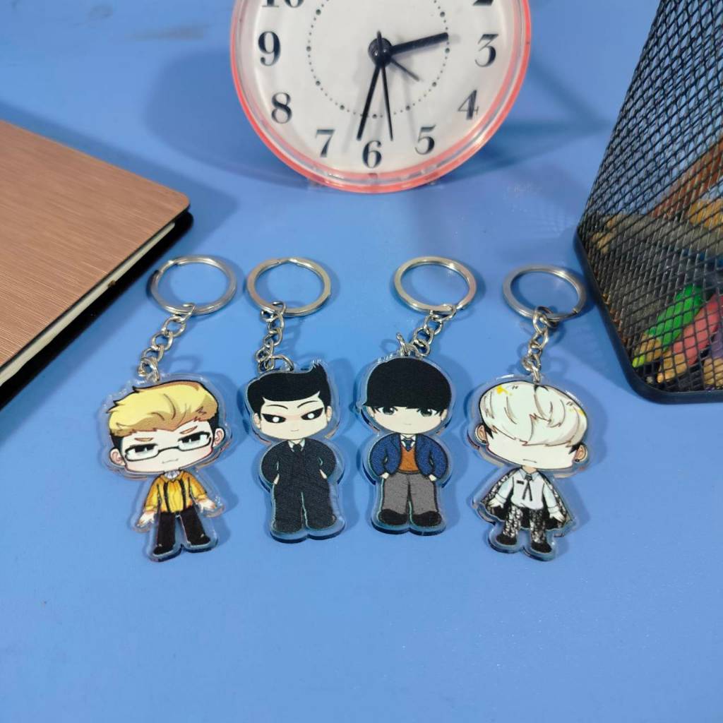 Gantungan Kunci Manhwa Lookism - Keychain Jonggun Jong Goen Anime
