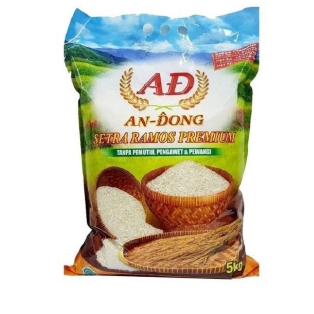 

Beras an dong setra Ramos premium 5kg