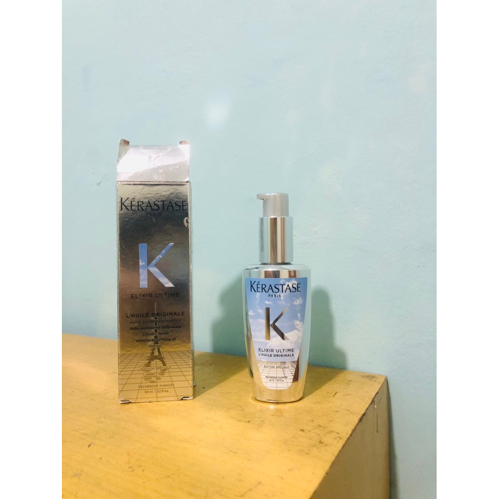 KERASTASE BOTOL KOSONG,elixir botol kosong