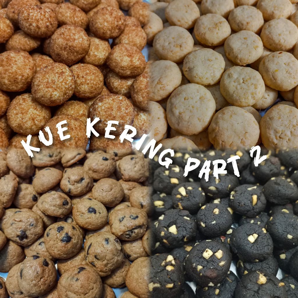 

KUE LEBARAN part 2 by Umasou.id || Kue Kering ± 600ml || Choco Mellow || Cornflake || Palm Cheese || Choco chips cookies