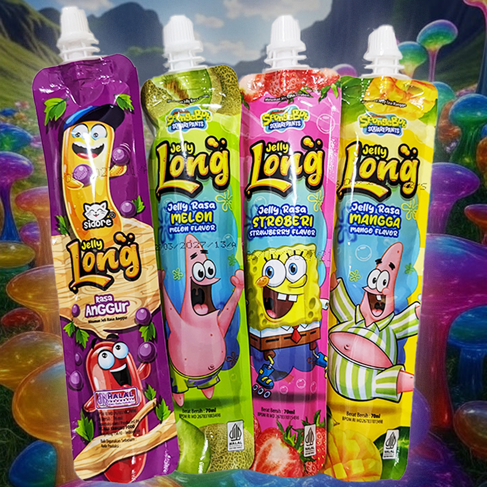 

JELLY LONG BARU!! Jelly Sidore - 1 Paket 2 Varian Total 20 Pcs