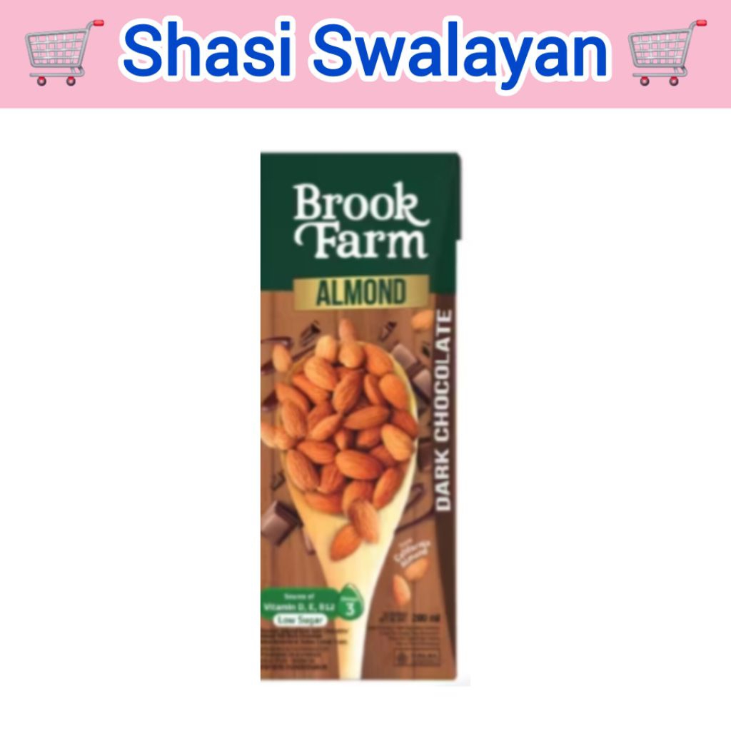 

BROOK FARM Almond 200 ml - Original/ Dark Chocolate