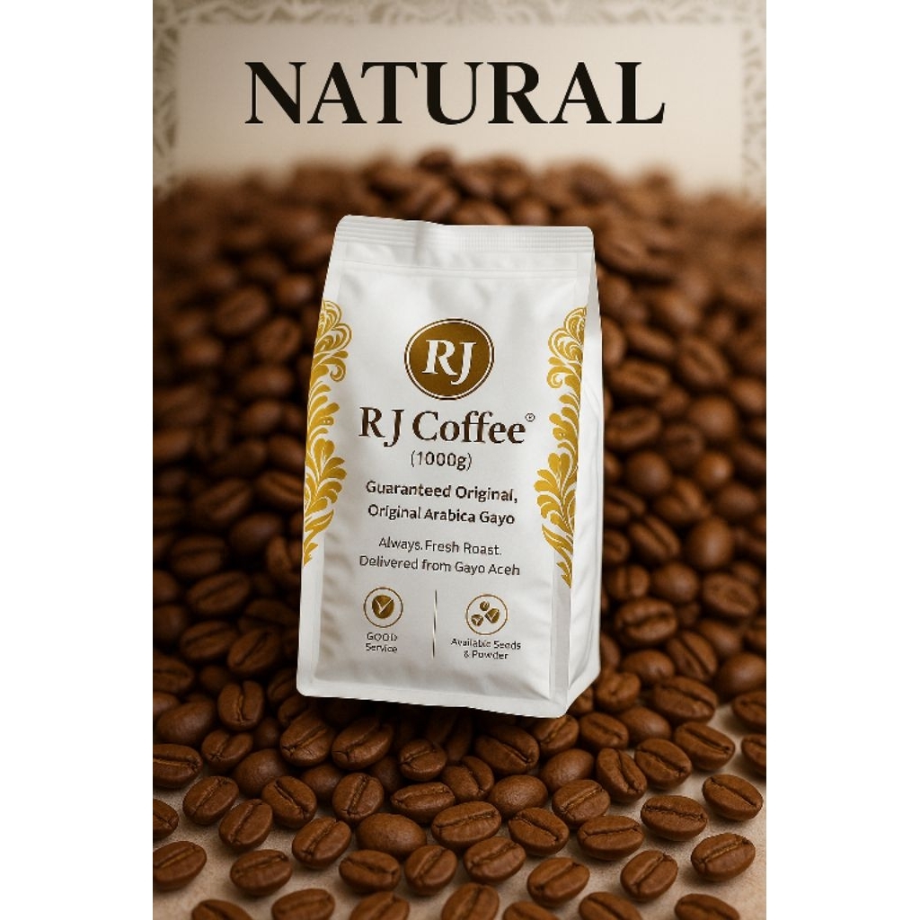 

KOPI Arabika asli Gayo(NATURAL PROSES 1kg-100g bubuk halus) pure premium Arabika Gayo