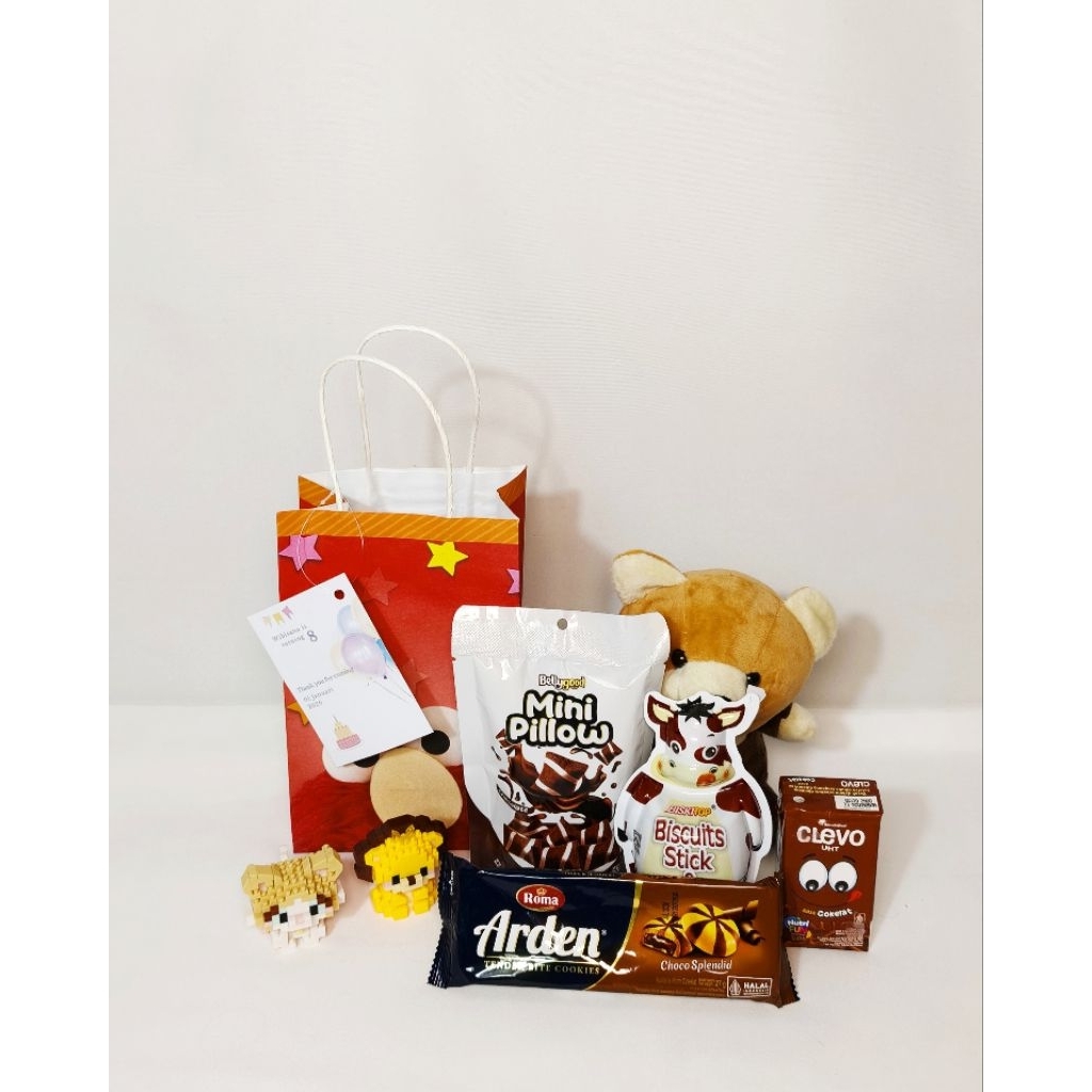 

(Sesame Street Merah) Paket Snack Ulang Tahun Anak