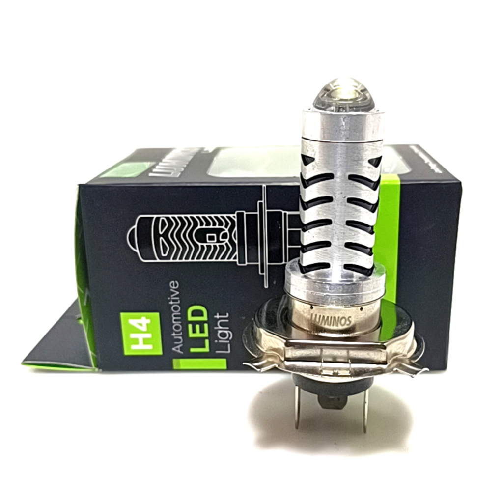 Luminos LS2 H4 - LUMINOS / Lampu LED Motor Laser 2 Warna + Senja Original Luminos LED