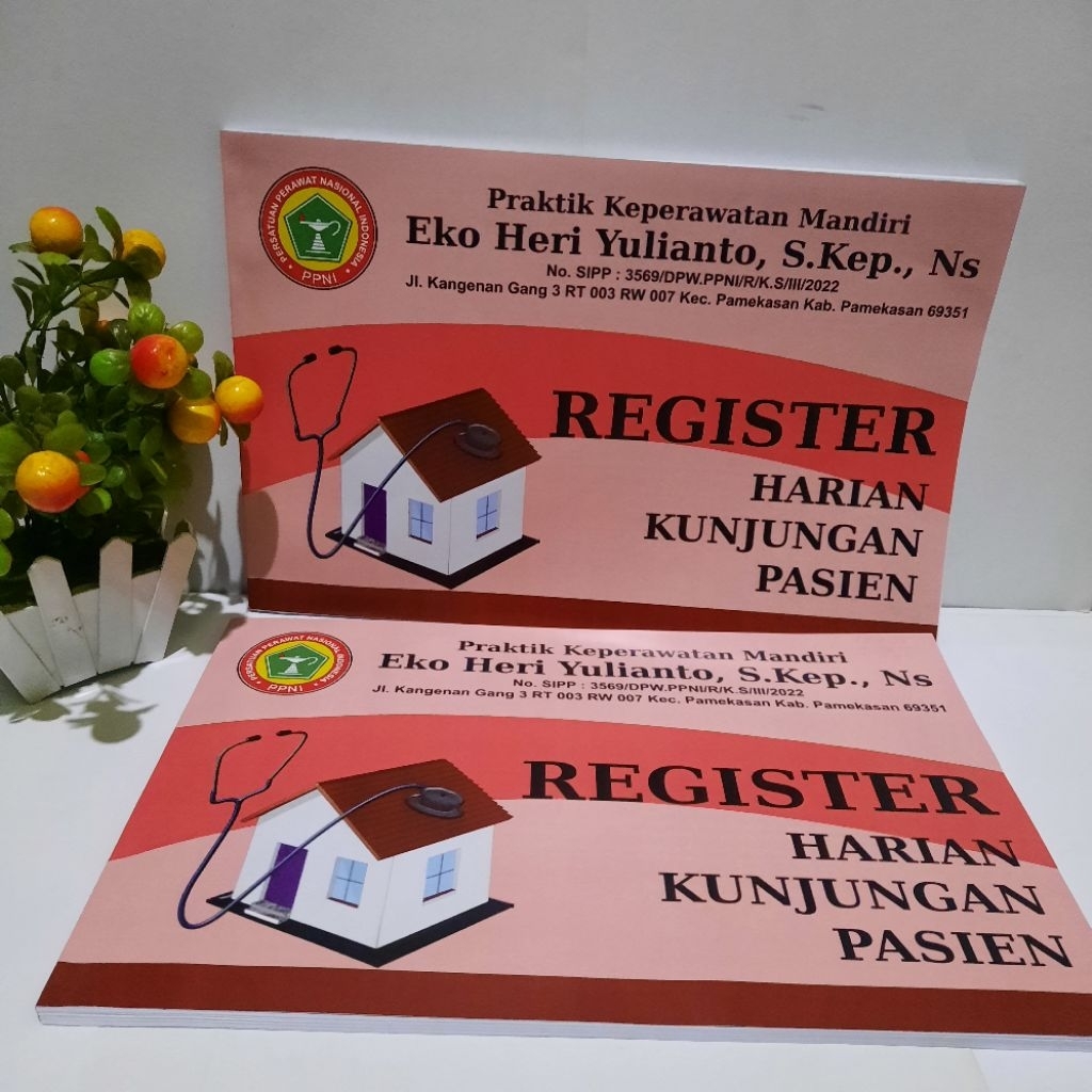 

Register Pasien Isi 50 Lembar (100 Halaman)